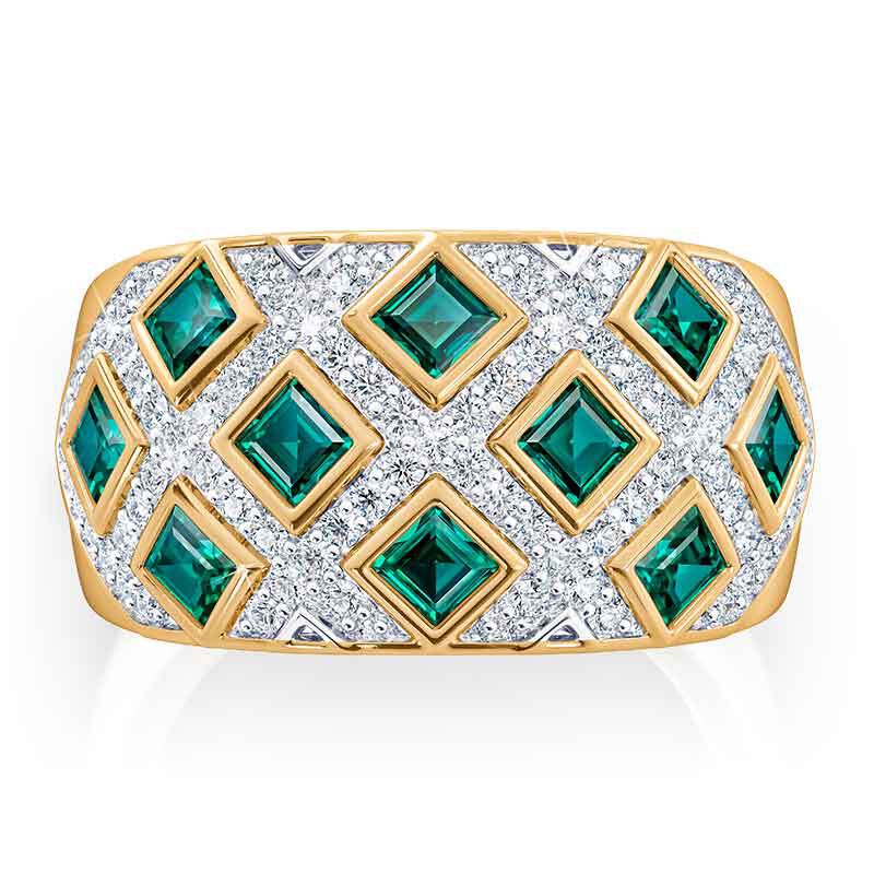 Smaragd Splendor Ring